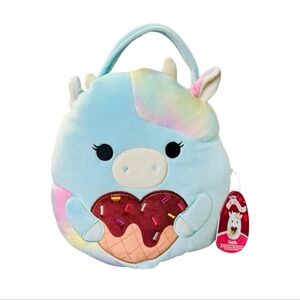 Squishmallow Caedia Valentine's Day Treat Pail /Purse